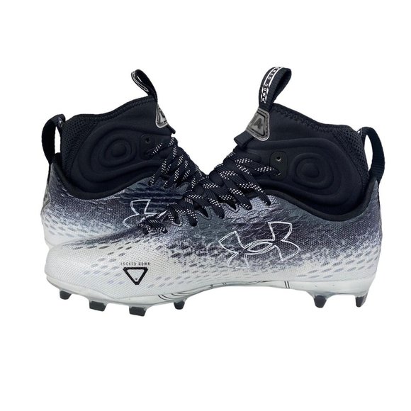 Under Armour Spotlight Lux MC 2.0 Football‎ Cleats Mens 10 Black 3025082-001 New main image 5